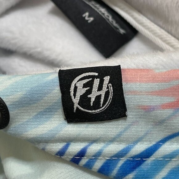 FreshHoods Women's Paradise On Earth Pullover Hoodie Sweatshirt Size M Medium - Picture 5 of 11